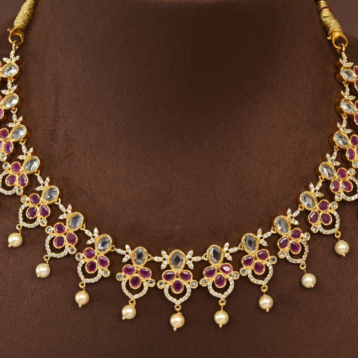 Uncut Polki Necklace Set