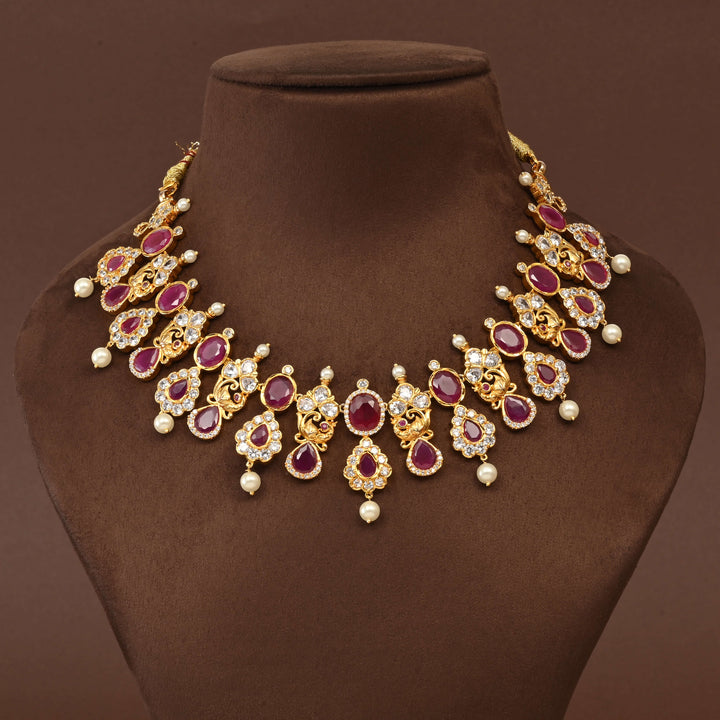Uncut Polki Necklace Set