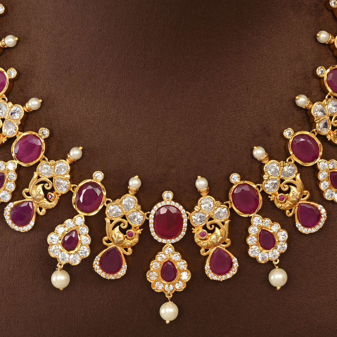 Uncut Polki Necklace Set