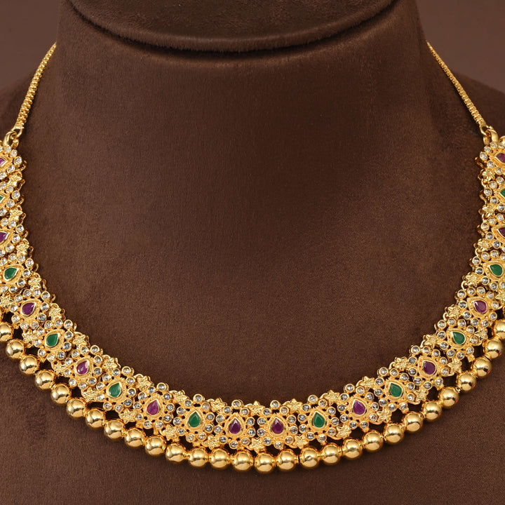 Uncut Polki Necklace Set