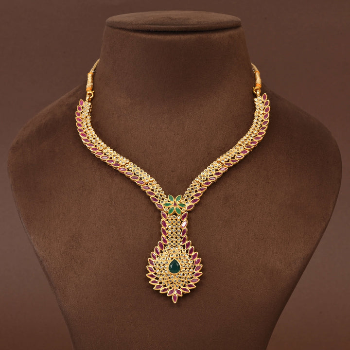 Uncut Polki Necklace Set