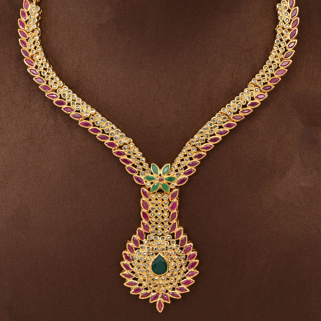 Uncut Polki Necklace Set