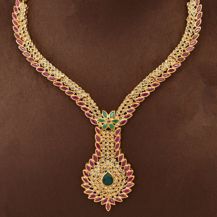 Uncut Polki Necklace Set