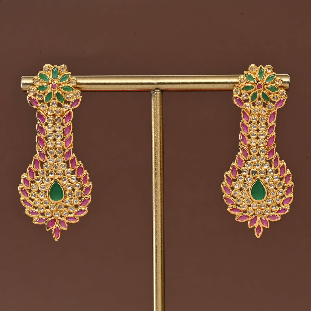 Uncut Polki Necklace Set