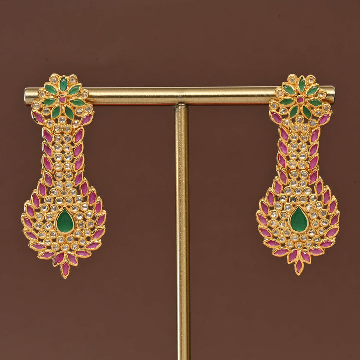 Uncut Polki Necklace Set