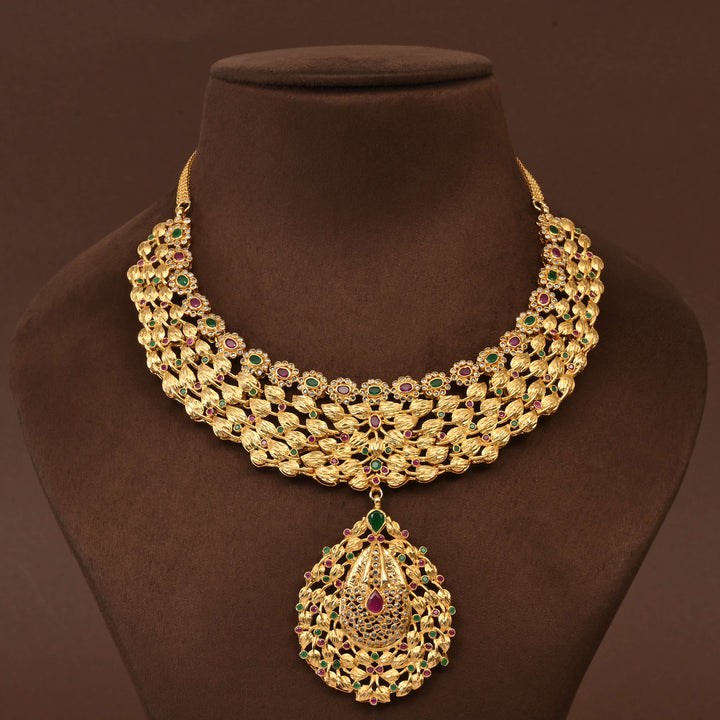 Uncut Polki Necklace Set