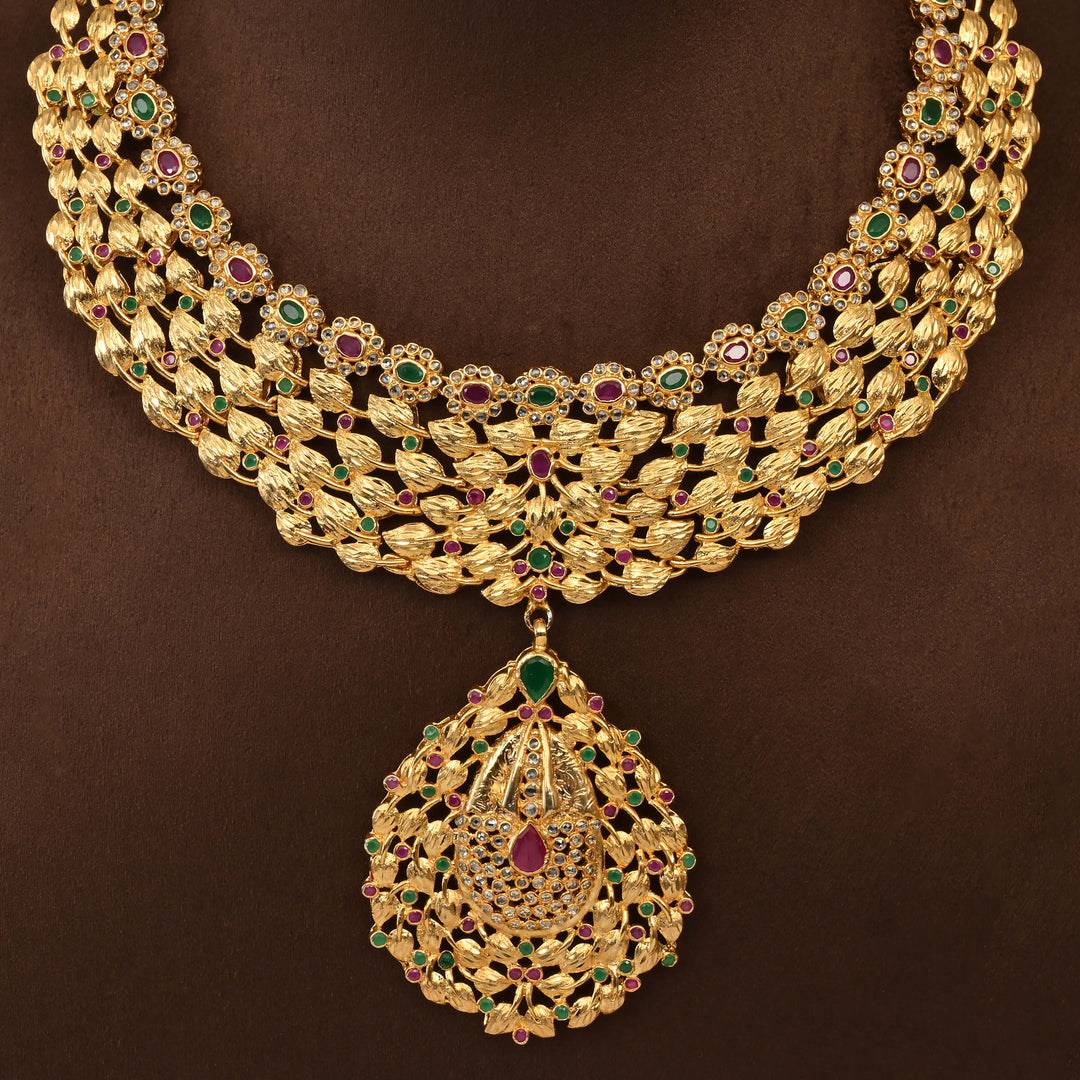 Uncut Polki Necklace Set