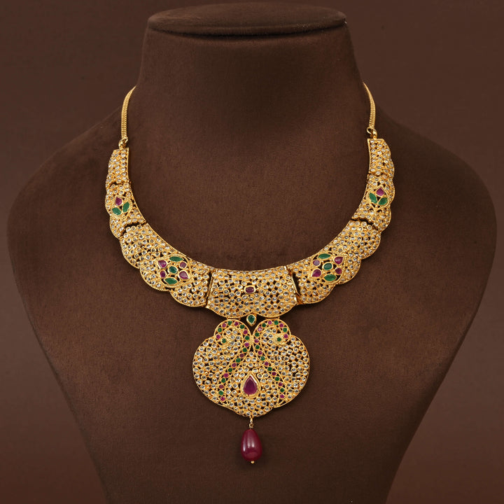 Uncut Polki Necklace Set
