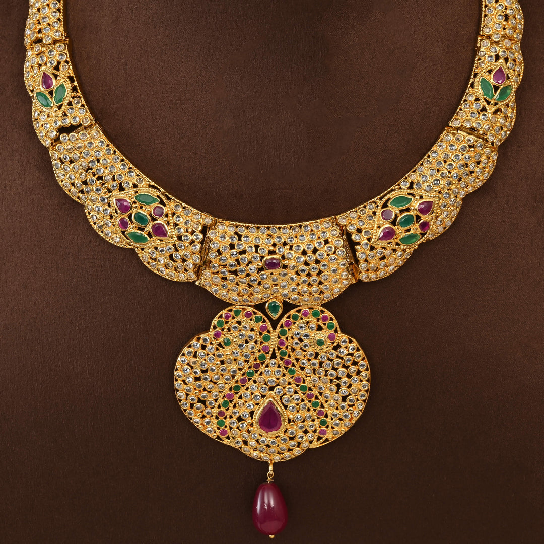 Uncut Polki Necklace Set