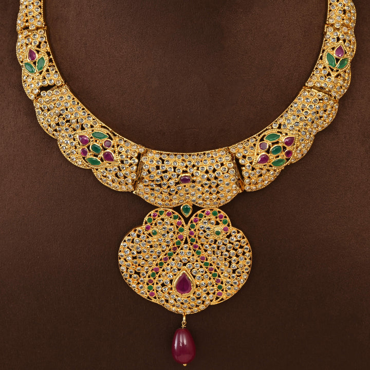 Uncut Polki Necklace Set