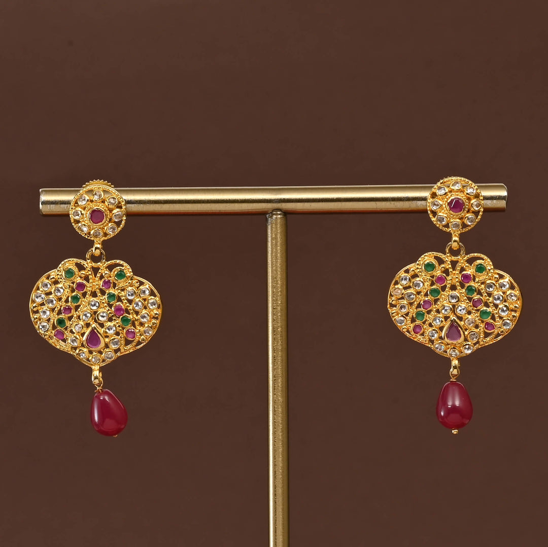 Uncut Polki Necklace Set