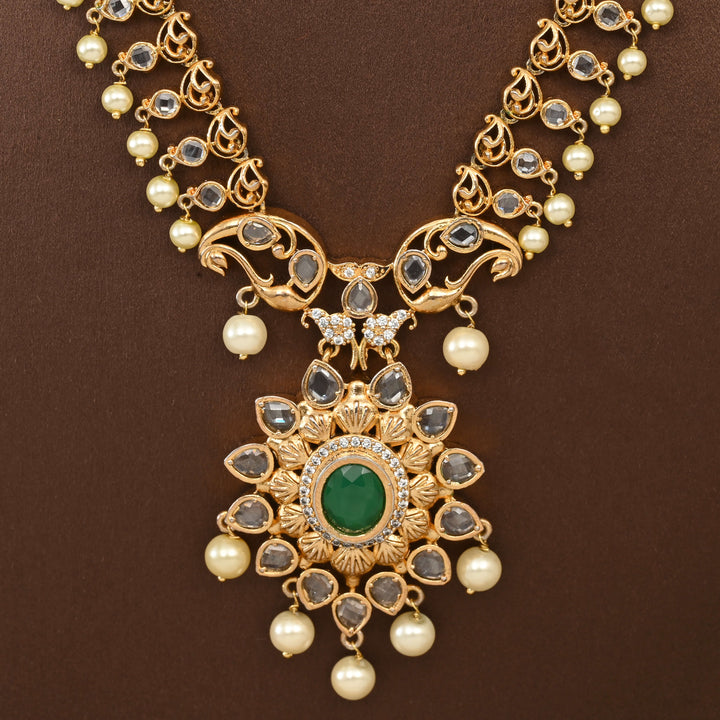 Uncut Polki Necklace Set