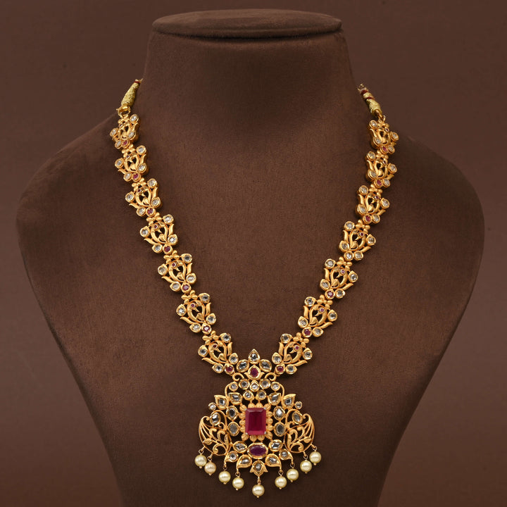 Uncut Polki Necklace Set