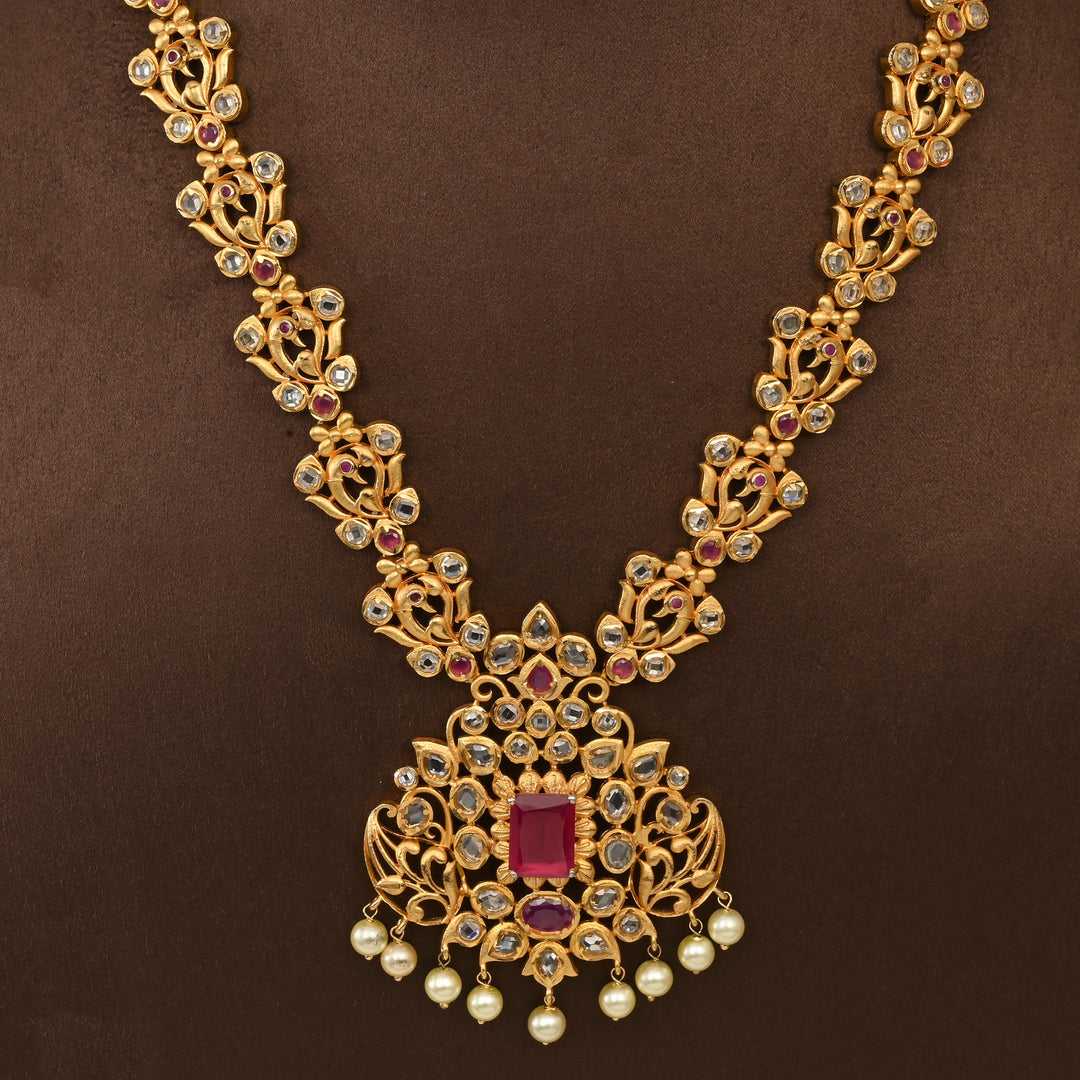 Uncut Polki Necklace Set