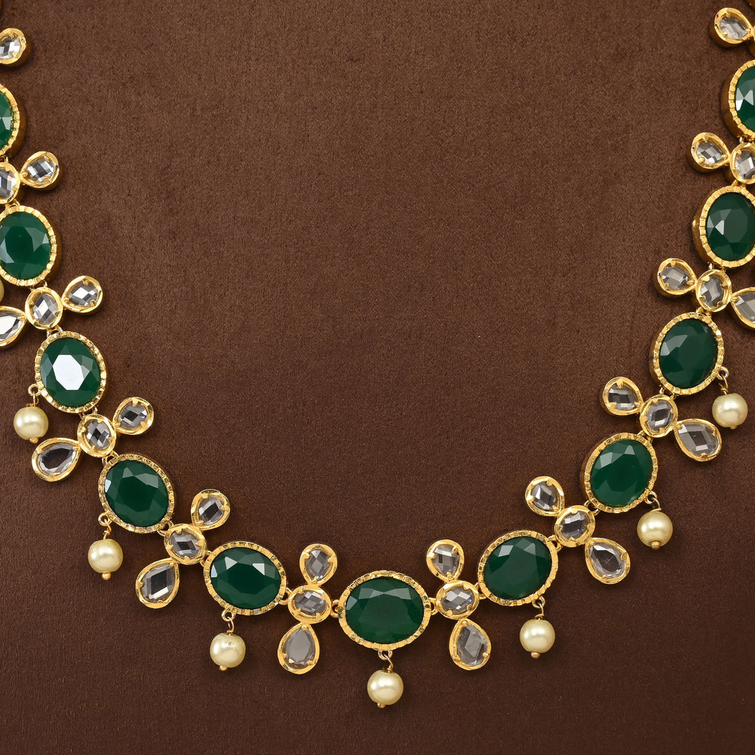 Uncut Polki Necklace Set