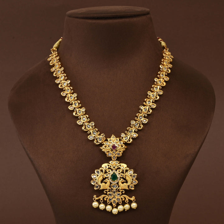 Uncut Polki Necklace Set