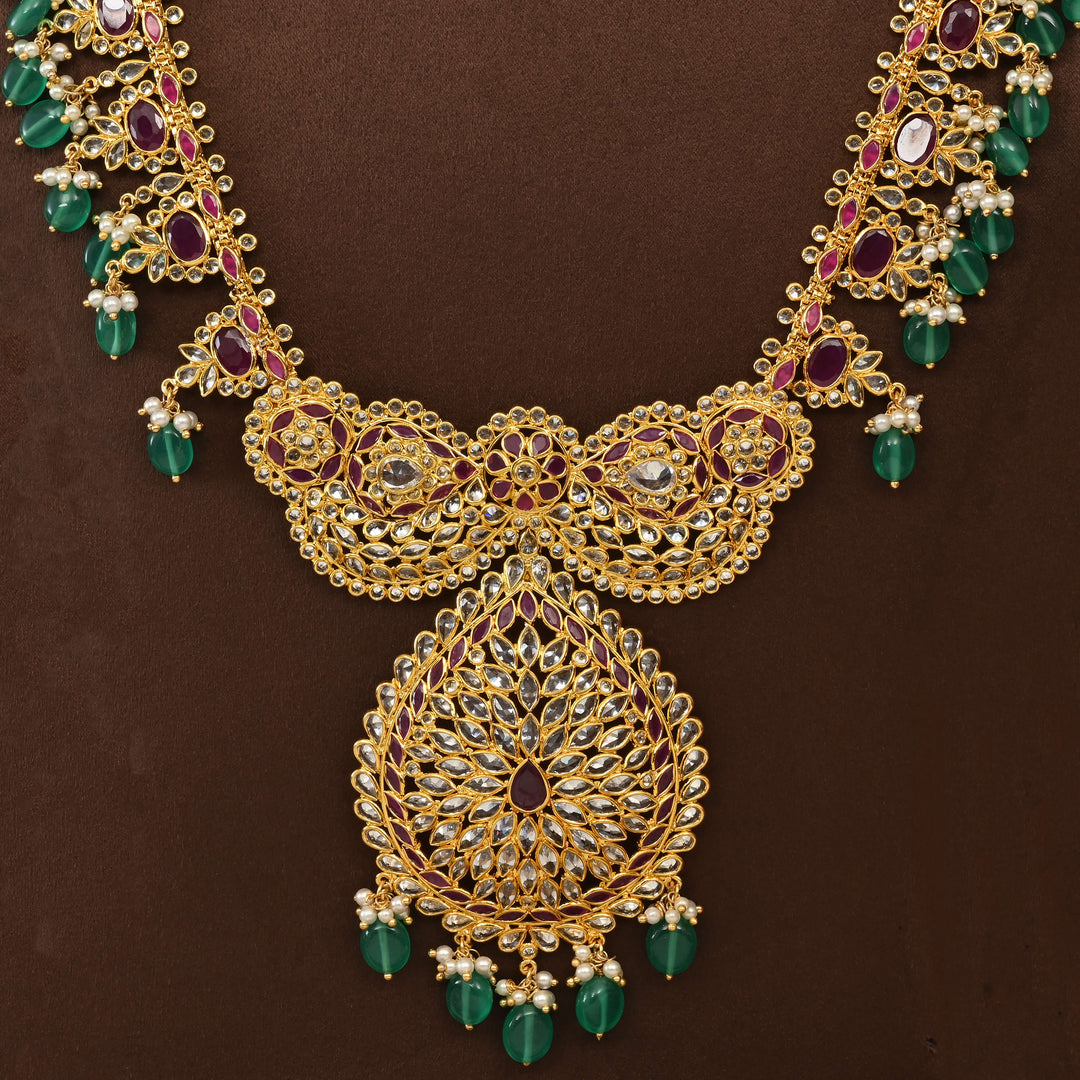 Uncut Polki Necklace Set