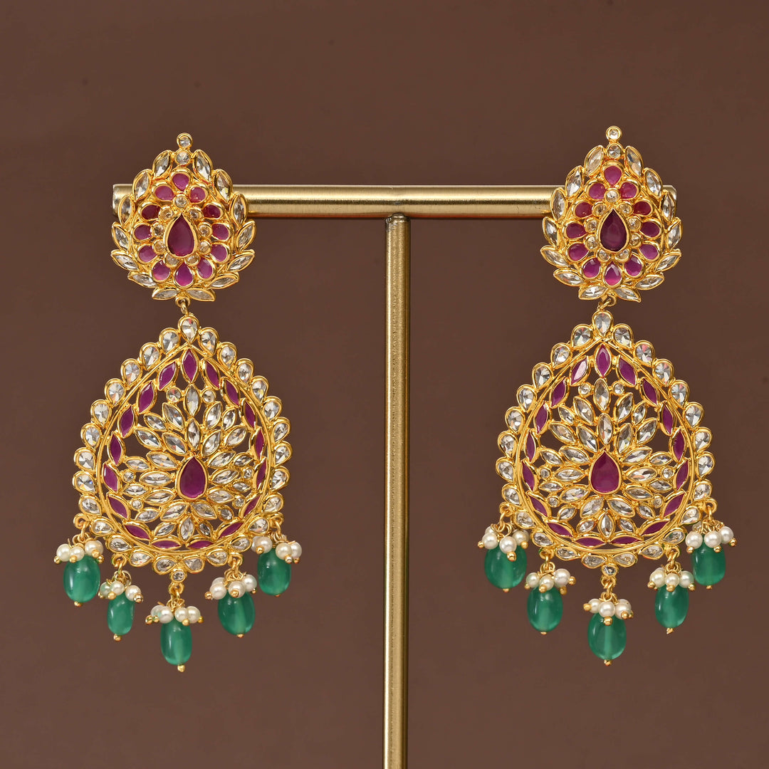 Uncut Polki Necklace Set