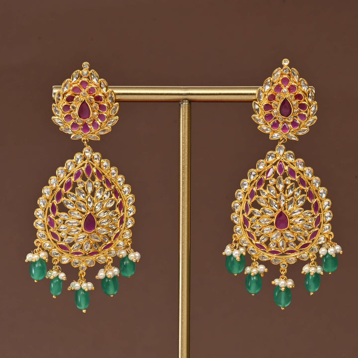 Uncut Polki Necklace Set