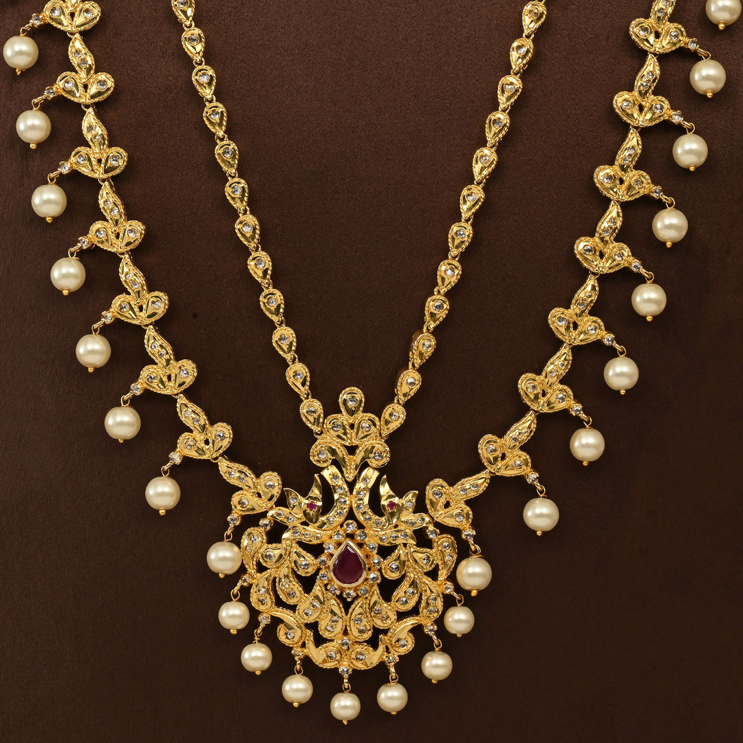 Uncut Polki Necklace Set