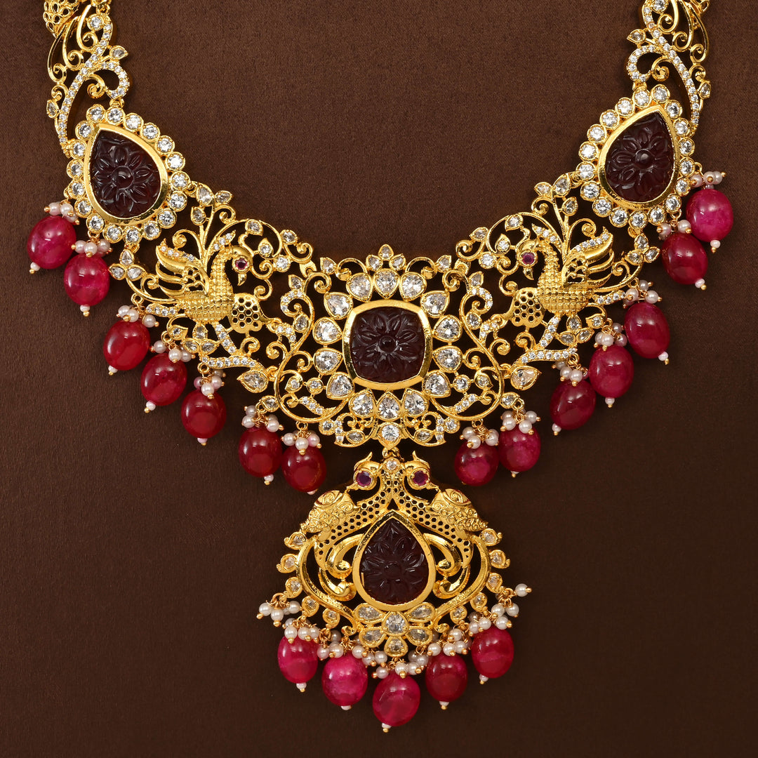 Uncut Polki Necklace Set