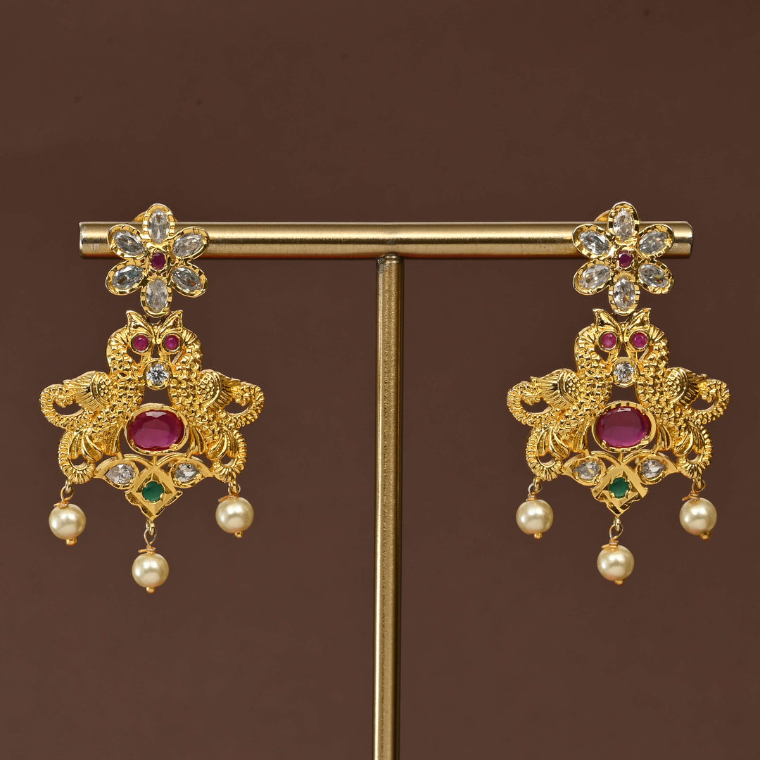 Uncut Polki Necklace Set