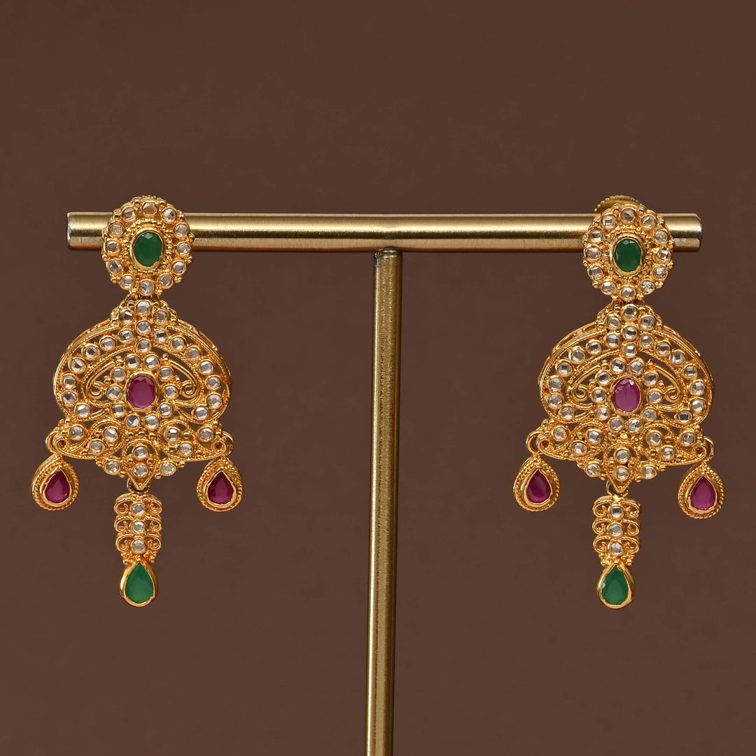 Uncut Polki Necklace Set