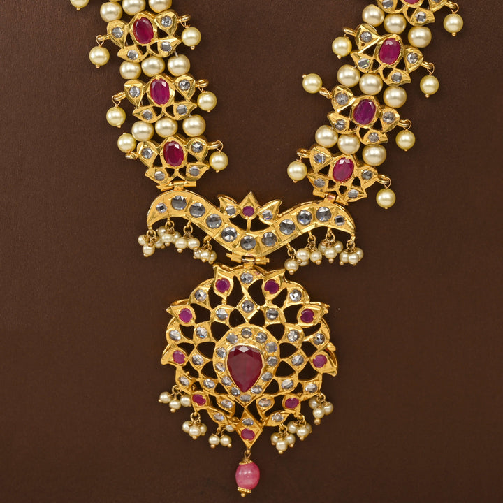 Uncut Polki Necklace Set