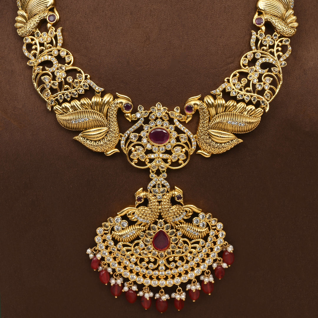 Uncut Polki Necklace Set