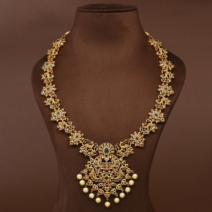 Uncut Polki Necklace Set