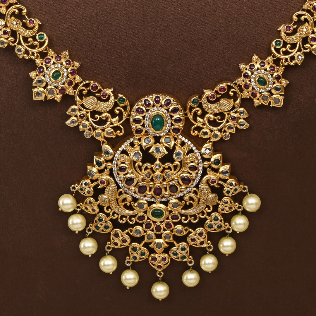 Uncut Polki Necklace Set