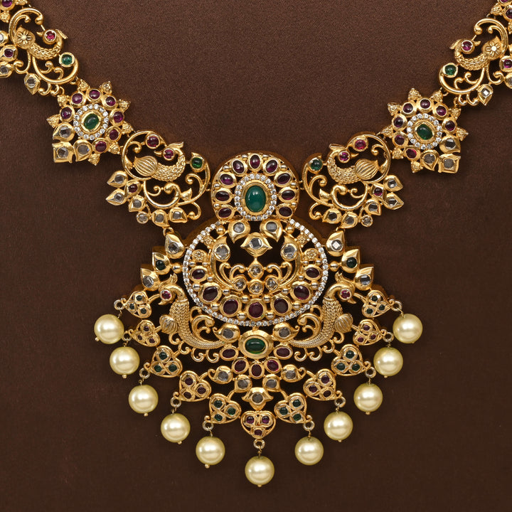 Uncut Polki Necklace Set