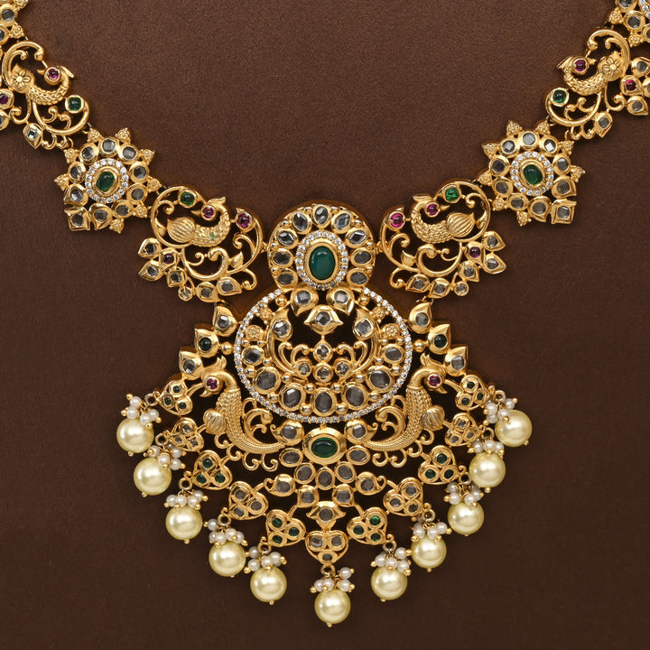 Uncut Polki Necklace Set