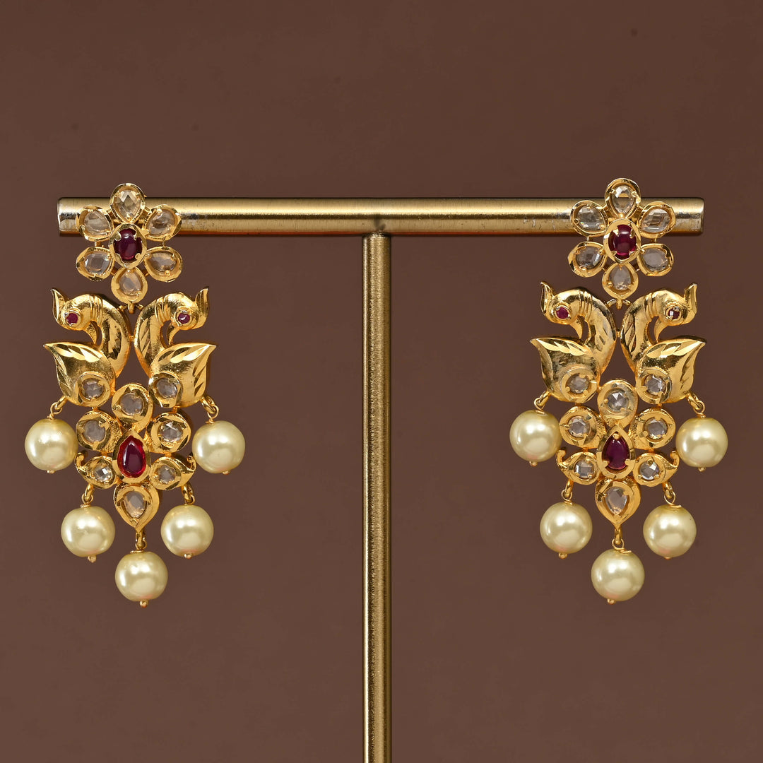 Uncut Polki Necklace Set