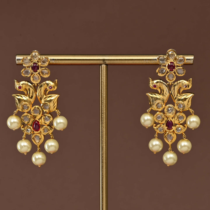 Uncut Polki Necklace Set