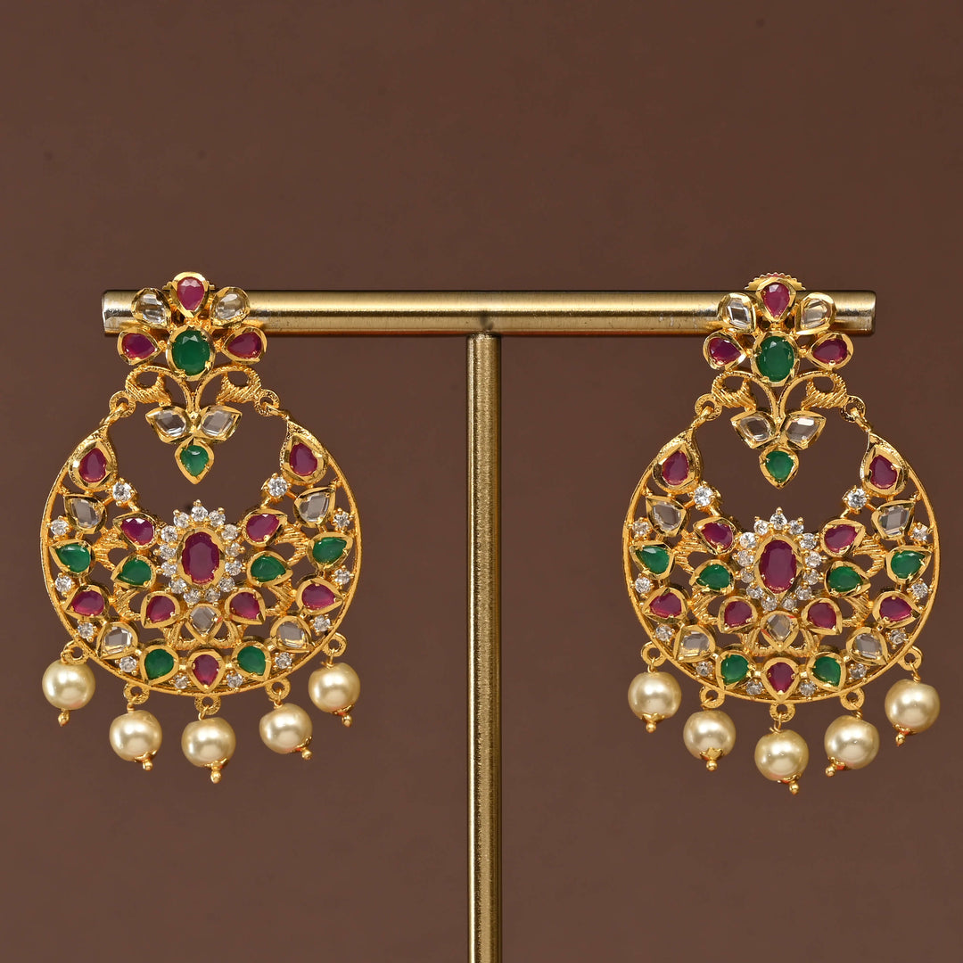 Uncut Polki Necklace Set