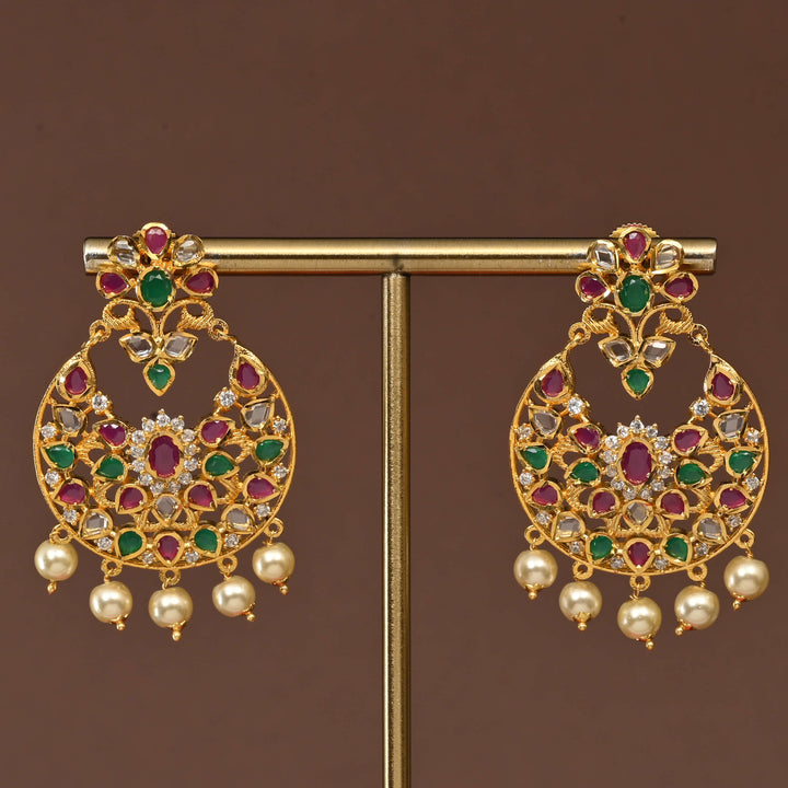 Uncut Polki Necklace Set