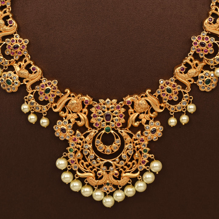 Uncut Polki Necklace Set