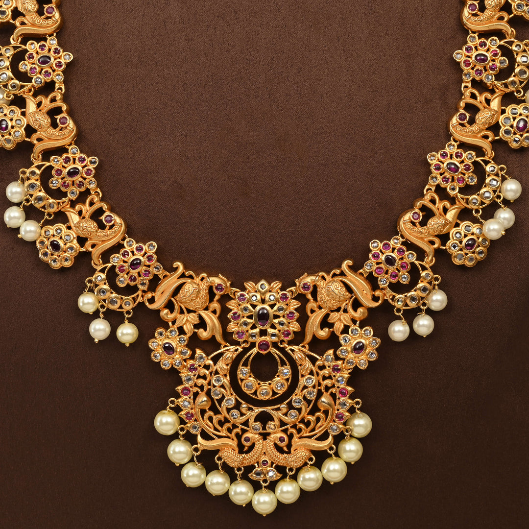 Uncut Polki Necklace Set