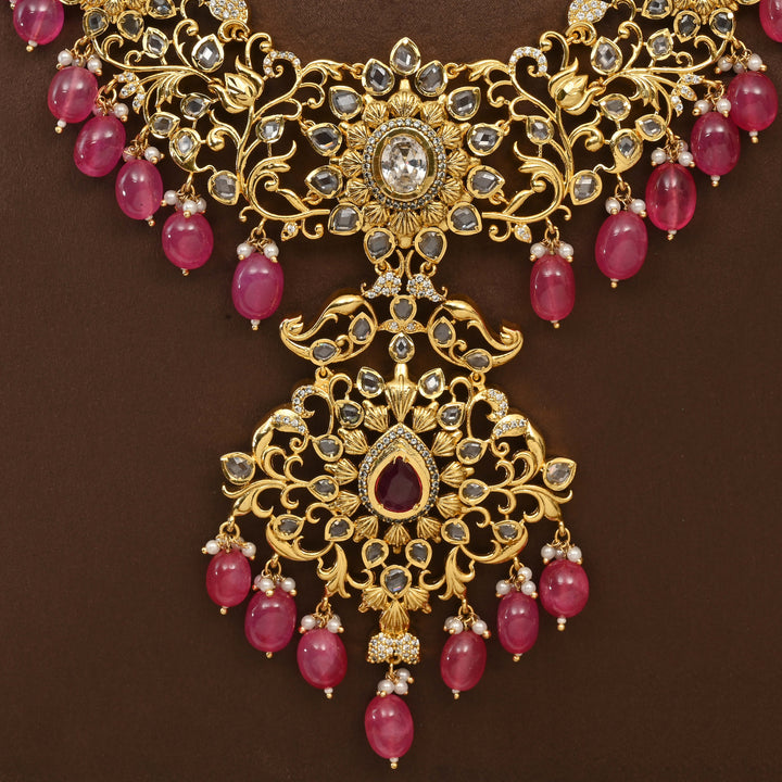 Uncut Polki Necklace Set