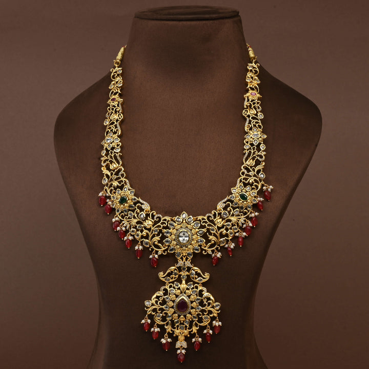 Uncut Polki Necklace Set