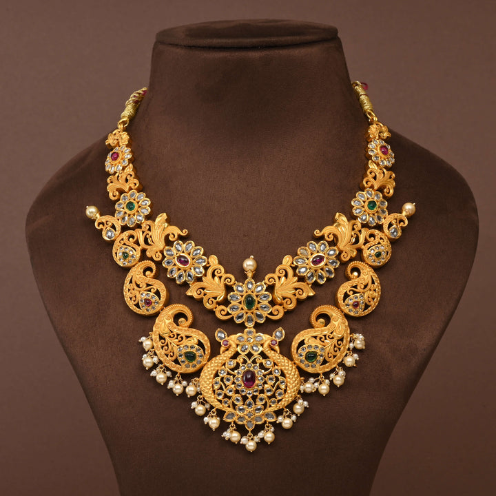 Uncut Polki Necklace Set
