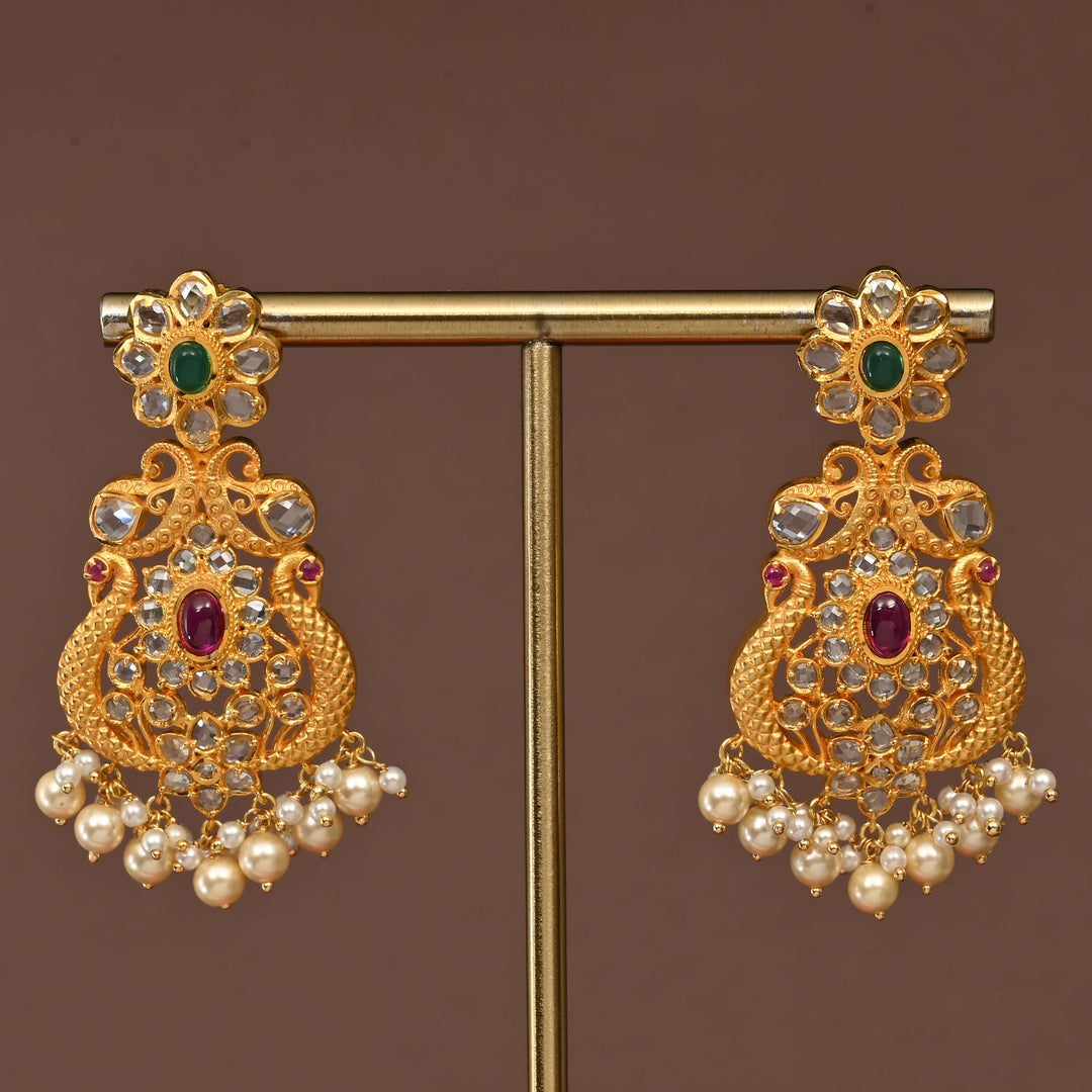 Uncut Polki Necklace Set