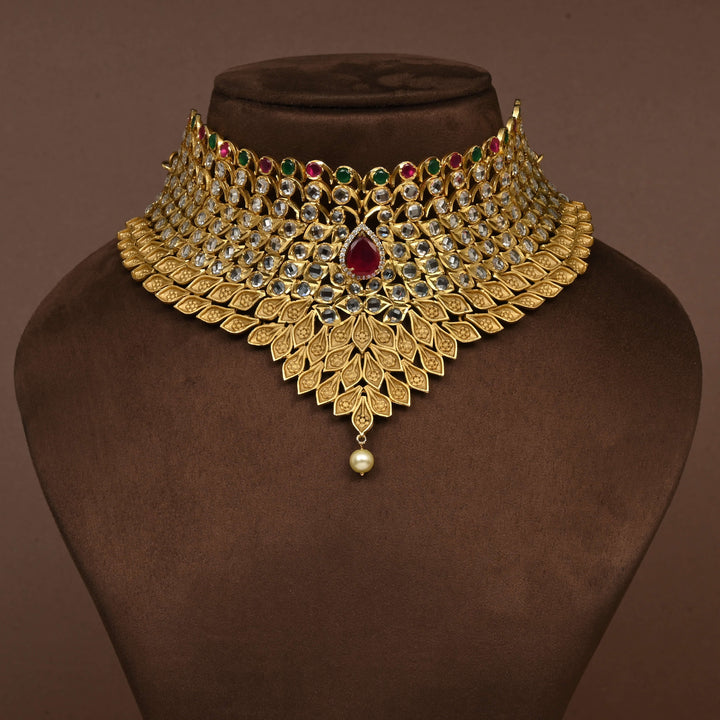 Uncut Polki Choker Set