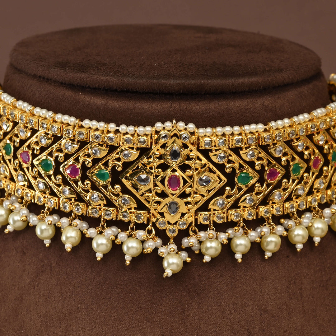 Uncut Polki Choker Set