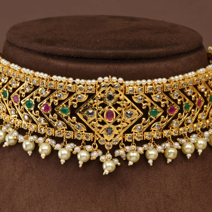 Uncut Polki Choker Set