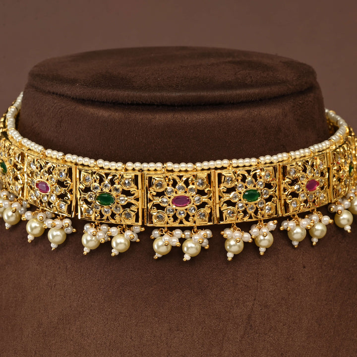 Uncut Polki Choker Set