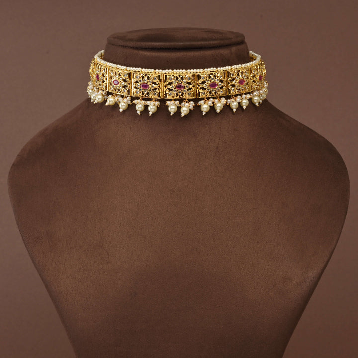 Uncut Polki Choker Set