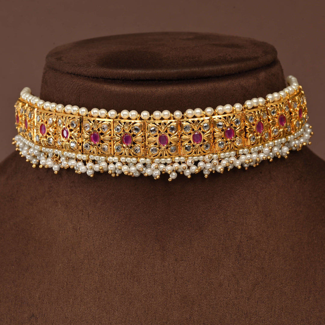 Uncut Polki Choker Set