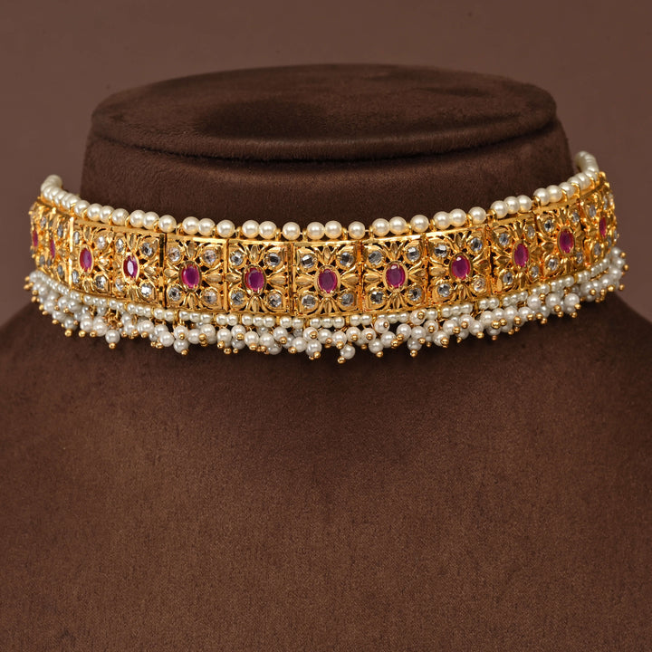 Uncut Polki Choker Set